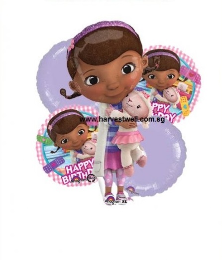 Doc McStuffins Happy Birthday Balloon Package